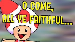 Toad Sings O Come All Ye Faithful [upl. by Nosa]