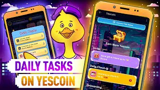 Boost Your Earnings Free Rewards With YesCoins Daily Tasks [upl. by Colburn]