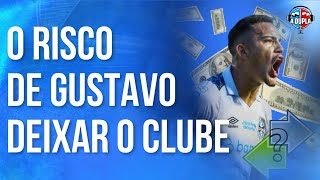 🔵⚫️ Grêmio Gustavo Martins e os riscos de uma saída em julho  Comparações com caso Cuiabano [upl. by Goraud80]