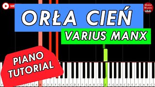 Varius Manx  Orła Cień 🎹 Piano Tutorial [upl. by Margherita]