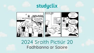 20 Leaving Cert Irish Orals Picture Stories 2024 Sraith Pictiúr 20  Fadhbanna ar Saoire [upl. by Nnayram]