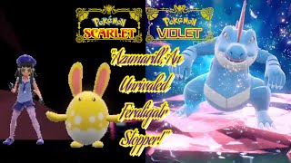 Azumarill SOLO 7 Star Mightiest Mark Feraligatr Raid  Pokémon Scarlet amp Violet [upl. by Rein]