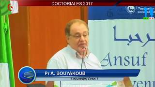 Cours du Pr A BOUYAKOUB Université Oran 1 [upl. by Akinahc914]