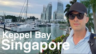 🇸🇬 Keppel Bay Singapore 4K Walking Tour  2022  4K walking tour Keppel Bay Singapore [upl. by Rici484]