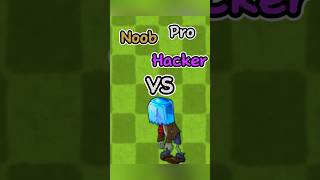 PVZ Fusion  Noob vs Pro vs Hacker Diamond Box Zombie pvz memes shorts [upl. by Freeborn815]