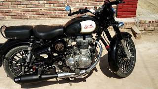 DOLPHIN PREMIUM Silencer  BULLET  DEEP Bass Exhaust  Royal Enfield  SUPERSPORT 360 [upl. by Eissahc]