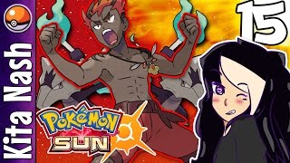 Pokemon Sun amp Moon Gameplay PART 15 KIAWE FIRE TRIAL SALAZZLE TOTEM Lets Play Walkthrough 3DS [upl. by Arriaet742]