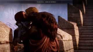 Dragon Age Inquisition  Cullen Romance First Kiss Scene [upl. by Abbot]