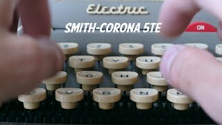 the 1957 Smith Corona 5TE [upl. by Avan]