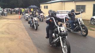 Lancefield Motorcycle Poker Run  pt 1 [upl. by Anahsohs]