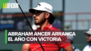 Mexicano Abraham Ancer es campeón del PIF Saudí International [upl. by Alissa]