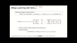 A generic introduction to fully homomorphic encryptions [upl. by Iturhs269]