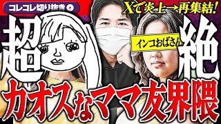 超絶カオス【恐怖のママ友界隈】個人情報をネタにインコおばさん大暴走ゆちゃんのヤバさに絶句 コレコレ切り抜き [upl. by Airdnat]