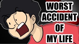 WORST ACCIDENT OF MY LIFE  A cartoon vlog by Antik Mahmud  2018 [upl. by Anicart122]