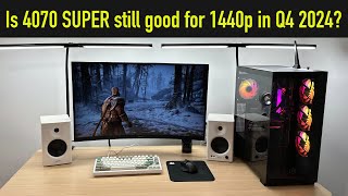 Can You Play the Latest Games at 1440p in Q4 2024 on the RTX 4070 SUPER [upl. by Ledeen750]