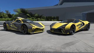 2 Painted Ferrari Stallone´s  Fonteny  Assetto Corsa  25K [upl. by Kathleen]