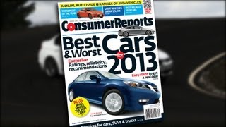 Consumer Reports 2013 Top Picks  Cars  Consumer Reports [upl. by Anival98]