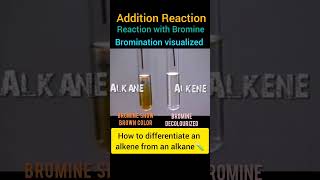 Addition Reaction⚗️🧪chemistryreactionshortsshortvideoytshortsyoutubeyoutubeshortsforyoufyp [upl. by Larianna]