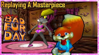 Replaying Conkers Bad Fur Day  A Nintendo 64 classic [upl. by Okiram]