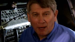 Inside the Engine Compartment of a Gleaner R76 Combine at NFMS [upl. by Urbani579]