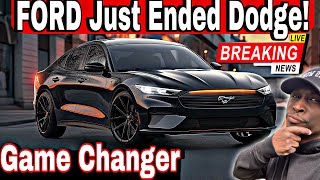 Is Dodge In Trouble Ford Mustang Goes 4door  What Does This Mean For Dodge Charger Sales [upl. by Yzeerb]