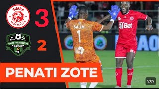 PENATI ZOTE ZA SIMBA VS SINGIDA BIG STARS LEO 3  2 [upl. by Azilef]