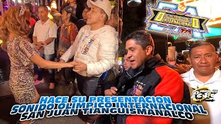 HACE SU PRESENTACION SONIDO OLIMPICO INTERNACIONAL Y HACE BAILAR A CESAR JUAREZ EN TIANGUISMANALCO [upl. by Rosecan]