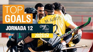 🏒 🥅 GOLS OK LLIGA PLATA 202324  JORNADA 1️⃣2️⃣ [upl. by Namzaj]