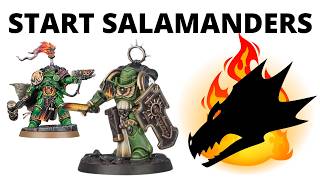 How to Start a Salamanders Army in Warhammer 40K 10th Edition [upl. by Eannej]