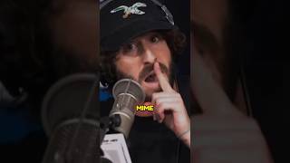 Lil dicky freestyles on sway in the morning😭😆🔥 rap music swayinthemorning shorts [upl. by Ahsaetal]