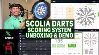 My New Scolia Home System is HERE Automatic Darts Scoring System [upl. by Ekul]