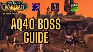 AQ40 Boss Guide Heroic  Season of Discovery Phase 6 [upl. by Alesram27]