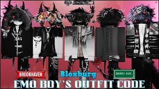 New Aesthetic Outfit Codes for Bloxburg Berry Avenue and Brookhaven  Boy Outfits Code 2024 Part 20 [upl. by Hafeetal613]