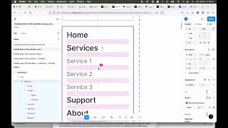 Figma Tutorial  Prototype Tools  Submenu [upl. by Stulin]