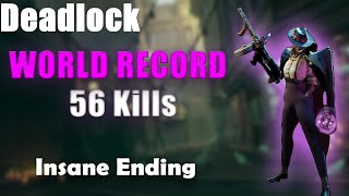 Deadlock WORLD RECORD 56 Kills Wraith Gameplay Top 1 [upl. by Eimmat781]