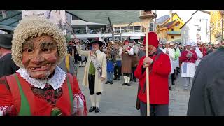 Spielmannsgruß  Imster Schemenlaufen 2024 Festzug  Stadtmusik Imst [upl. by Vallo]