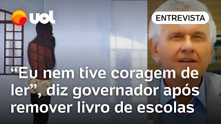 O Avesso de Pele Após remover de escolas governador de GO diz que não teve coragem de ler livro [upl. by Ahsiem802]