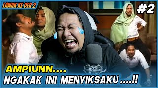 NGAKAK NONSTOP 🤣❗ JOZAN  LAWAK KE DER 2  PART 2  REACTION [upl. by Amoakuh]