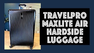 Travelpro Maxlite Air Hardside Luggage Review [upl. by Laktasic]