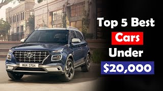 Top 5 New Cars Under 20000  New Cars Under 20K [upl. by Kaylil]