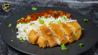 Hähnchen mit SüßSauer Soße  AUF CHINESISCHE ART I Rezept [upl. by Nivlad]