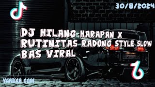 DJ HILANG HARAPAN X DJ RUTINITAS RADONG STYLE REGGAE SLOWBAS 🎵🎧 DI JAMIN KETAGIHAN [upl. by Lathrope525]