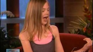 Elle Fanning on Ellen 031309 [upl. by Lodge117]