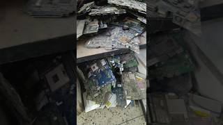 Laptop Motherboard Scrap Laptop का पुराना Motherboard Scrapcomputerparts repair [upl. by Ateerys]