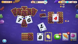 Candy Crush Solitaire Level 517  NO BOOSTERS GAMEPLAY 🍬🃏  SKILLGAMING ✔️ [upl. by Eimarrej]