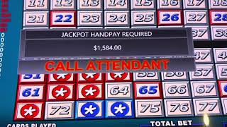 MultiCard Jackpot Hand Pay at New YorkNew York Casino in Las Vegas [upl. by Ylnevaeh]