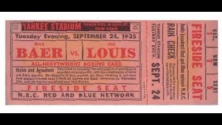 AI Joe Louis Narrates Max Baer Fight [upl. by Cibis]