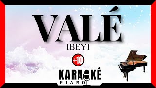 Valé  IBEYI Karaoké Piano Français  Higher Key [upl. by Ataeb]