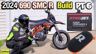 2024 KTM 690 SMC R BUILD EP06  Dynojet Power Commander 6  Rottweiler Intake [upl. by Vin]