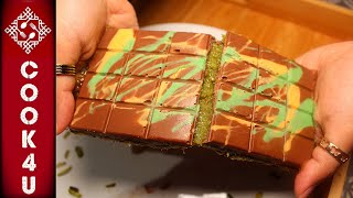 Dubai’s Viral Kunafa Chocolate  Knafeh Pistachio Chocolate Bar Recipe [upl. by Yelserp]